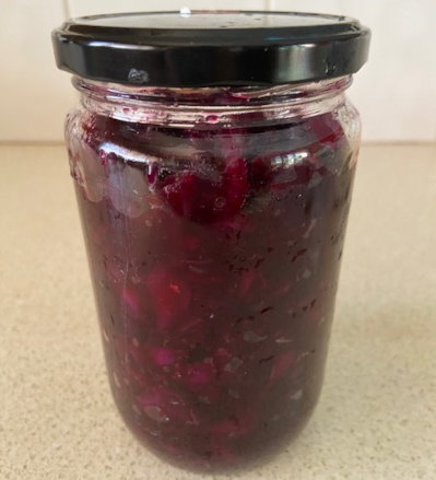 Red Cabbage Beetroot & Ginger Sauerkraut